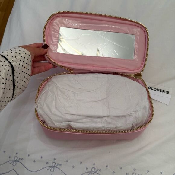 Stoney Clover Lane Textured Open Top Mirror Pouch - Picture 6 of 6